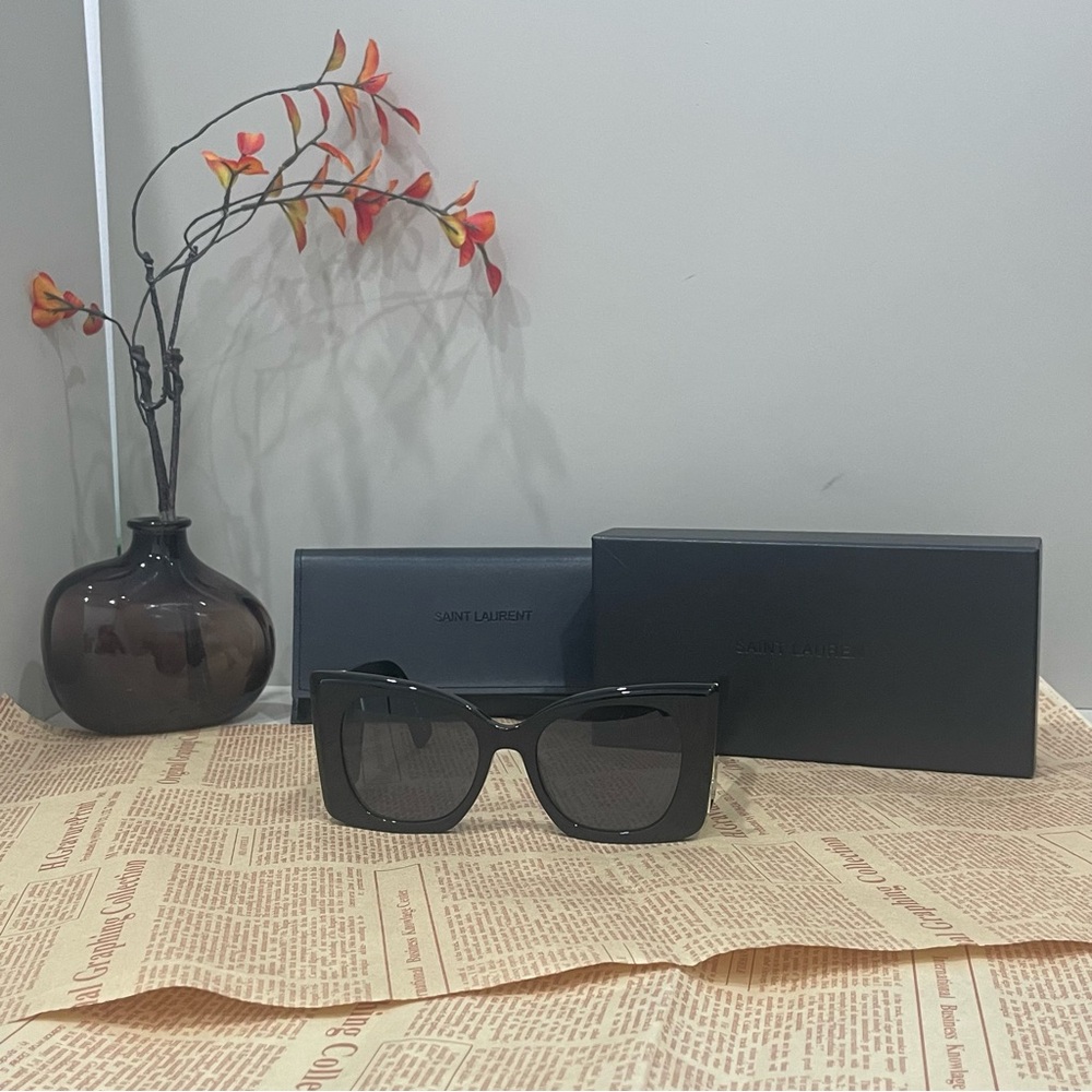 Yves Saint Laurent black sunglasses